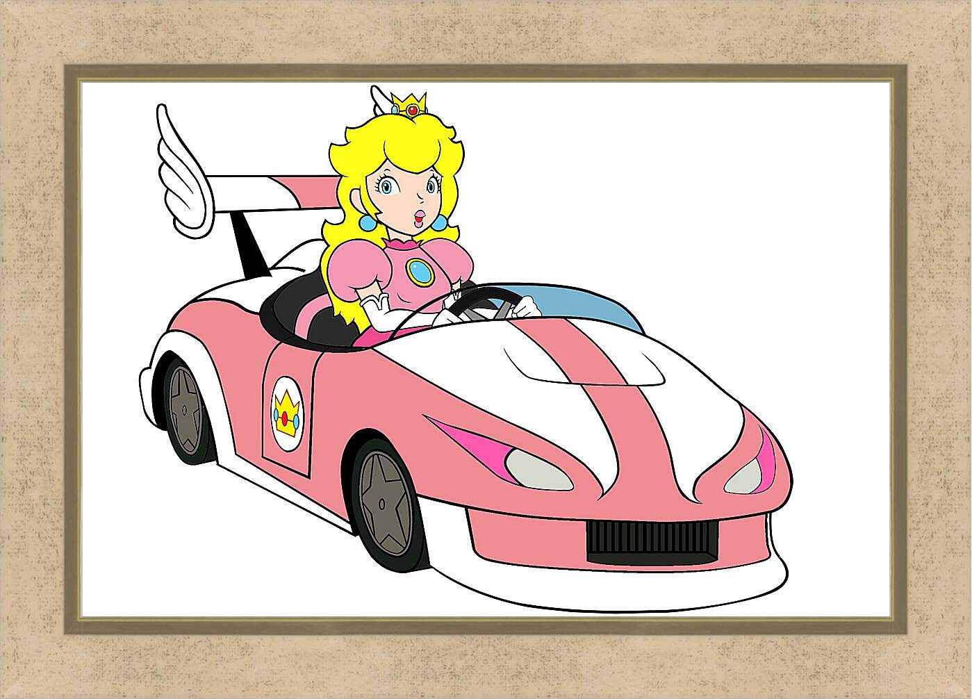 Картина в раме - Mario Kart Wii
