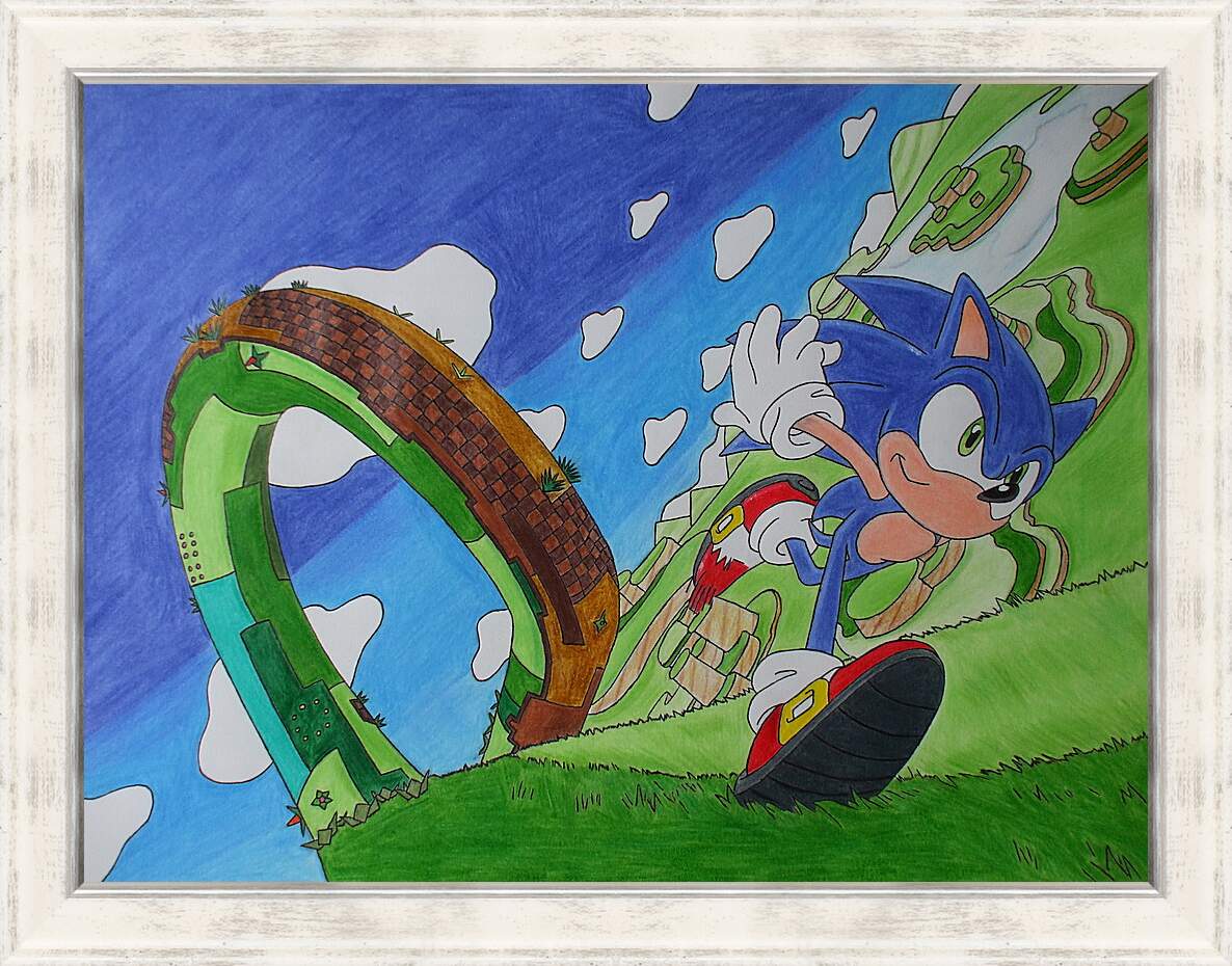 Картина в раме - Sonic Lost World
