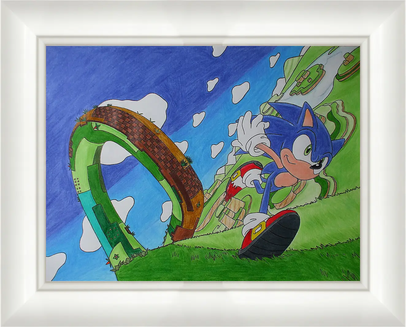 Картина в раме - Sonic Lost World
