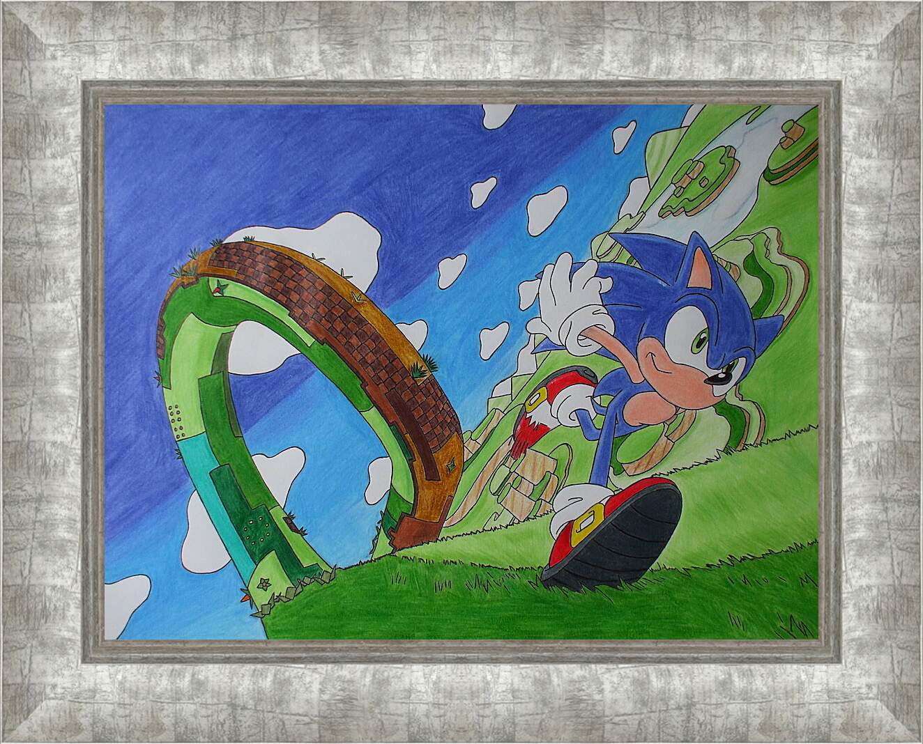 Картина в раме - Sonic Lost World
