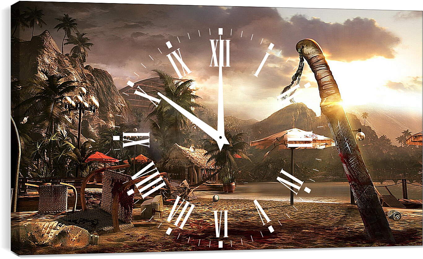 Часы картина - Dead Island
