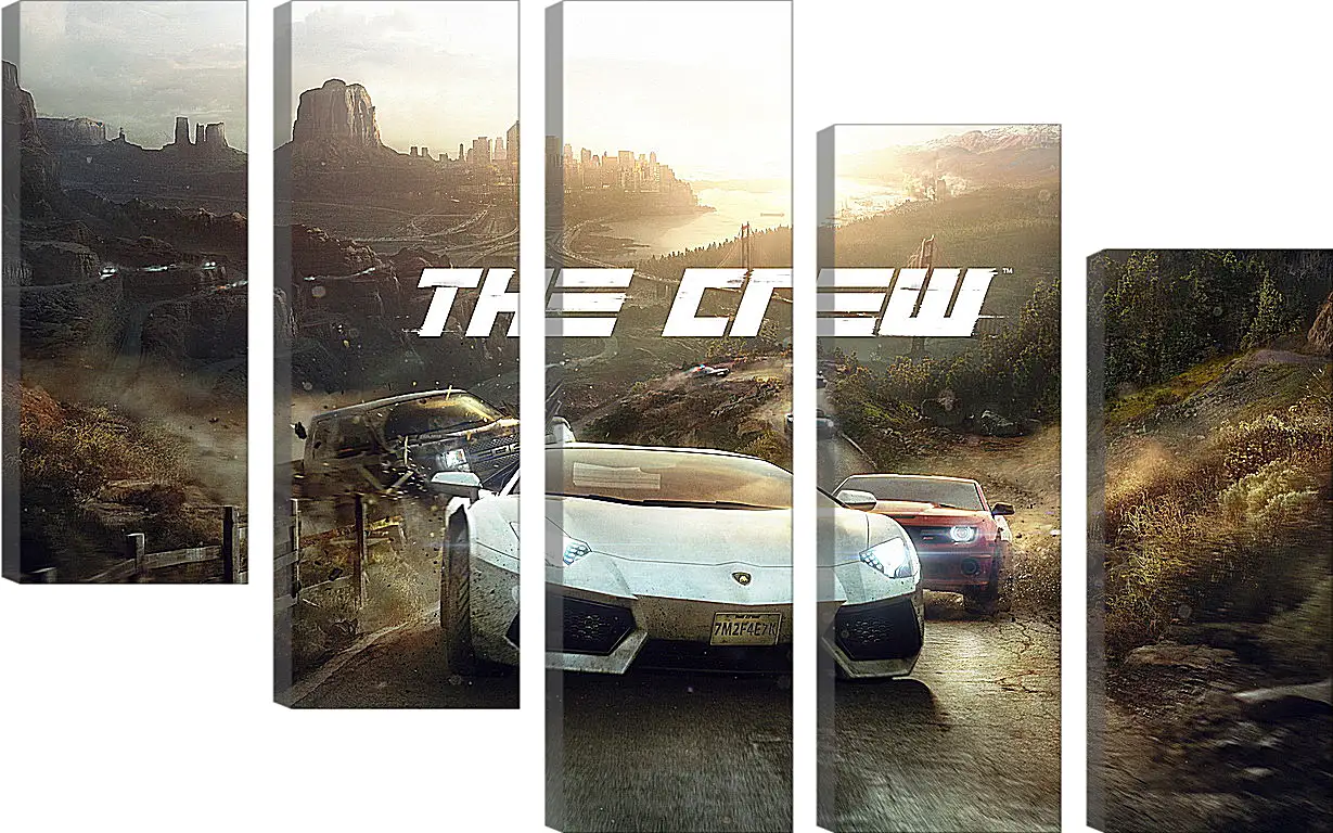 Модульная картина - The Crew
