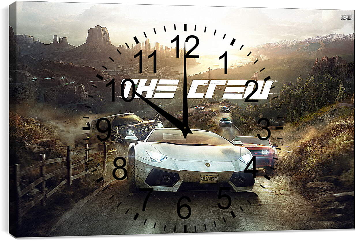 Часы картина - The Crew
