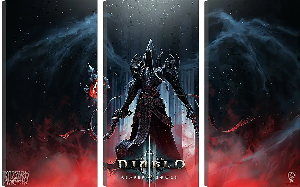 Модульная картина - Diablo III: Reaper Of Souls