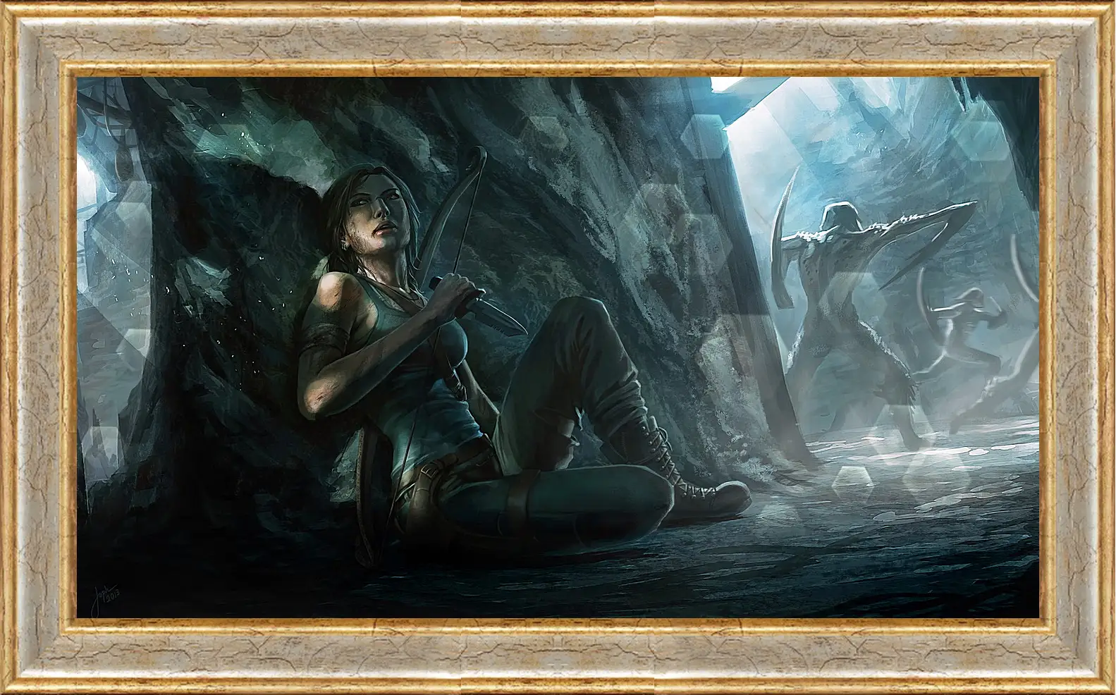 Картина в раме - Tomb Raider