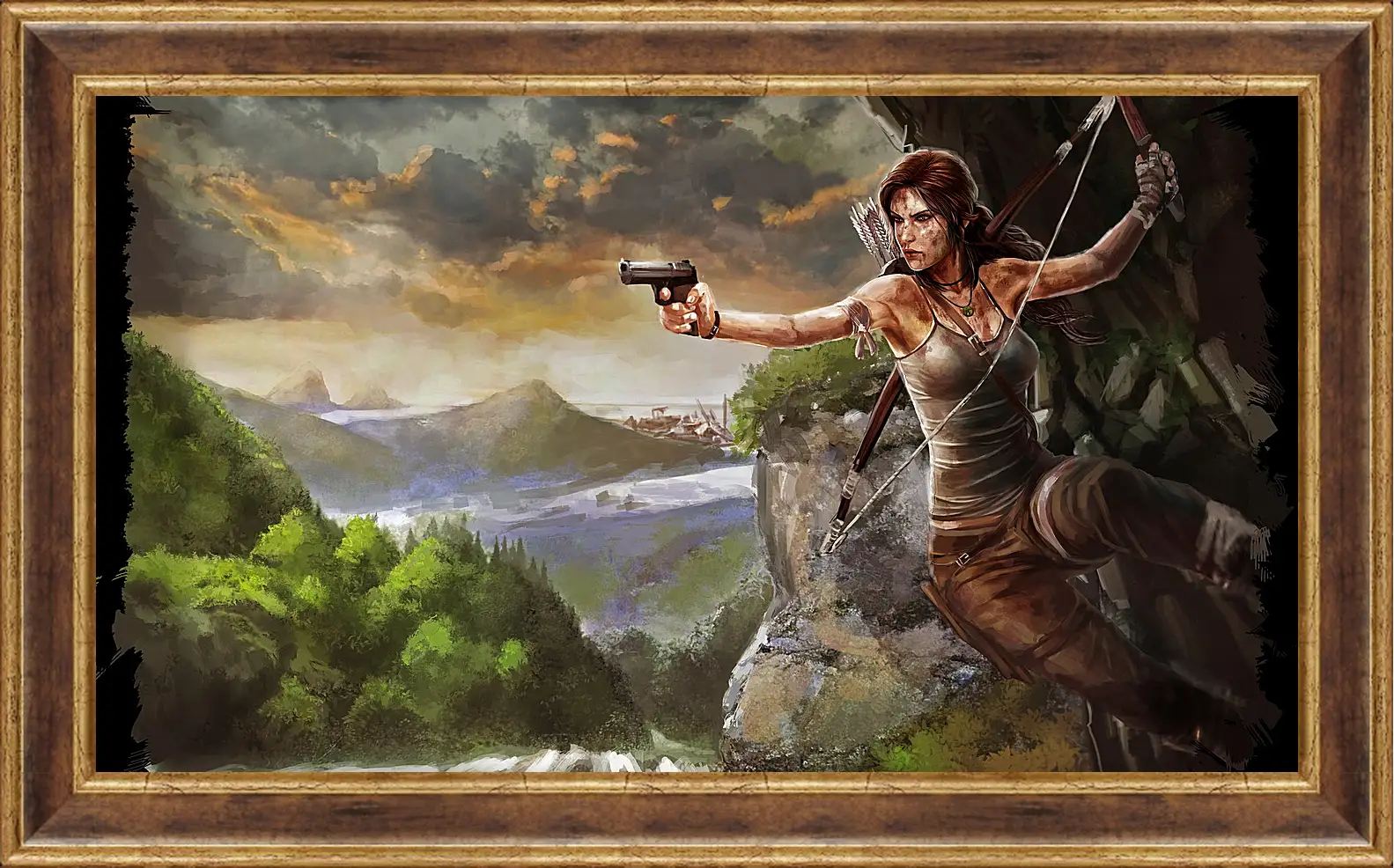 Картина в раме - Tomb Raider