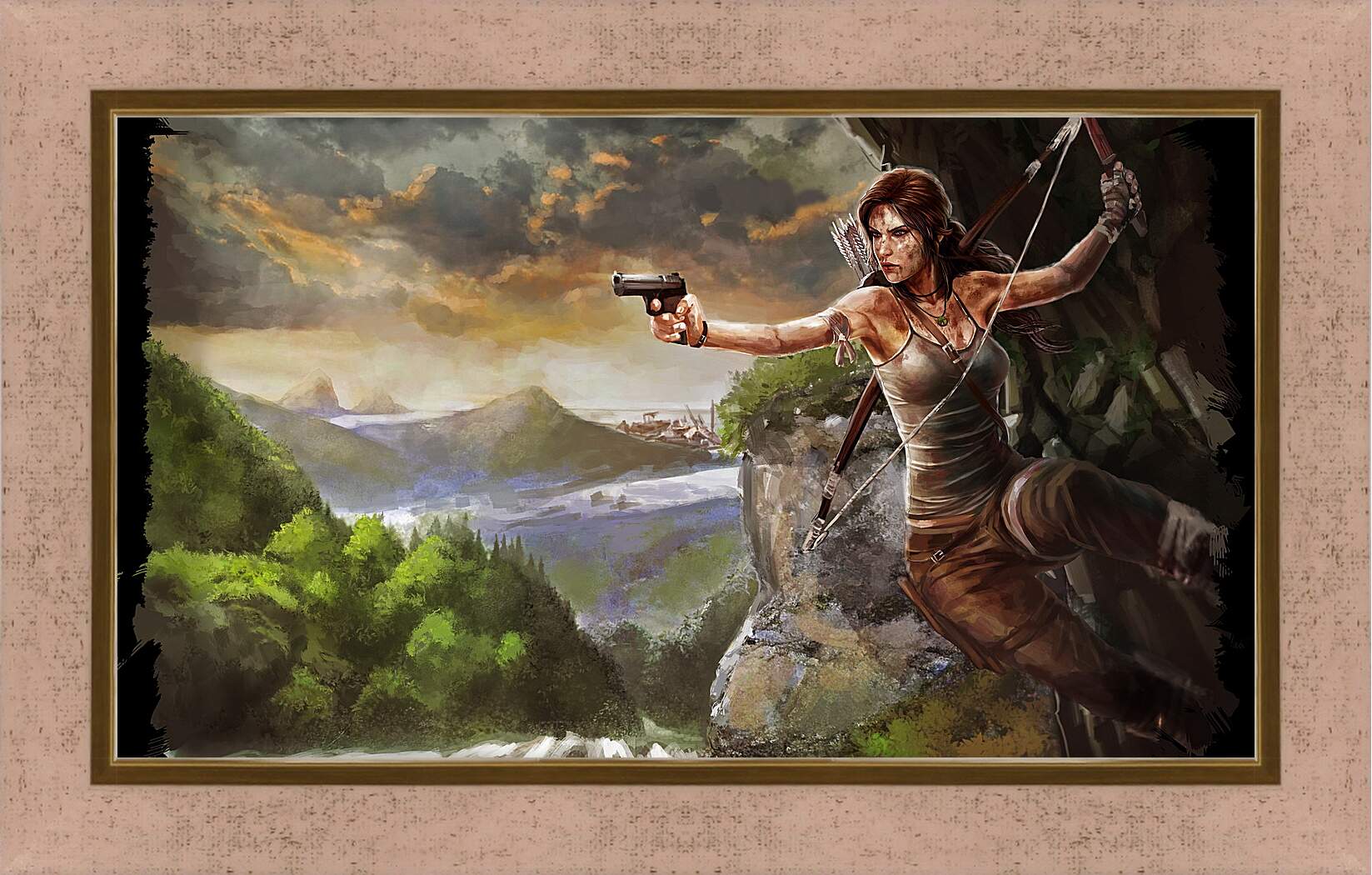 Картина в раме - Tomb Raider