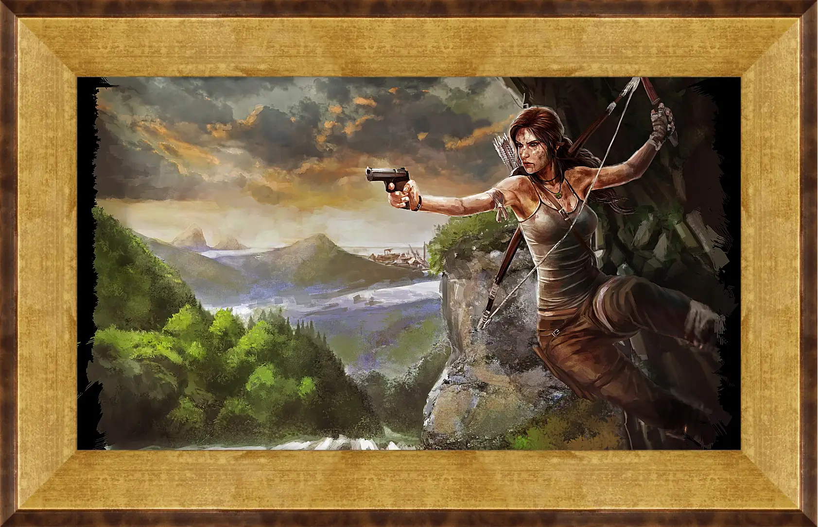 Картина в раме - Tomb Raider