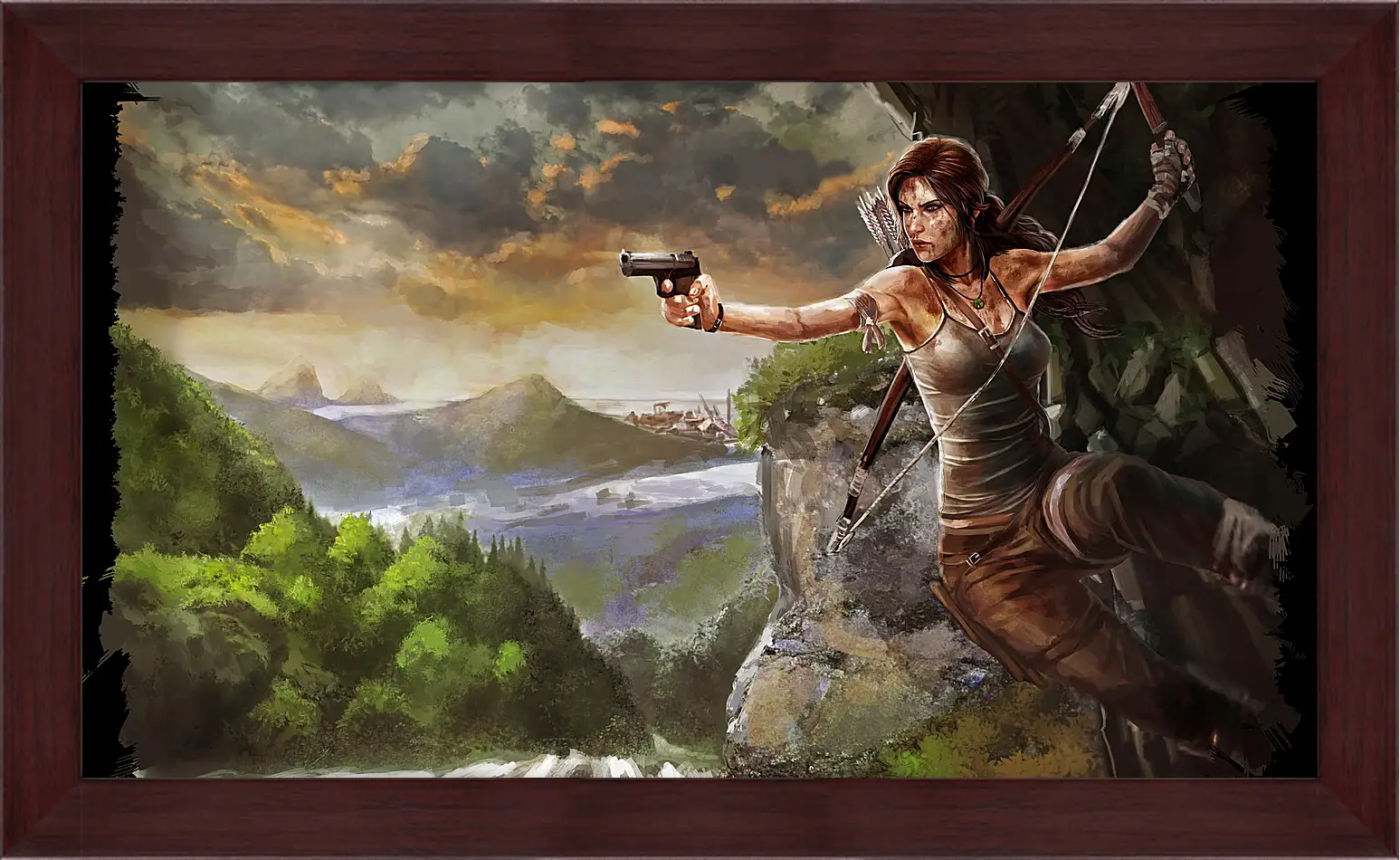 Картина в раме - Tomb Raider