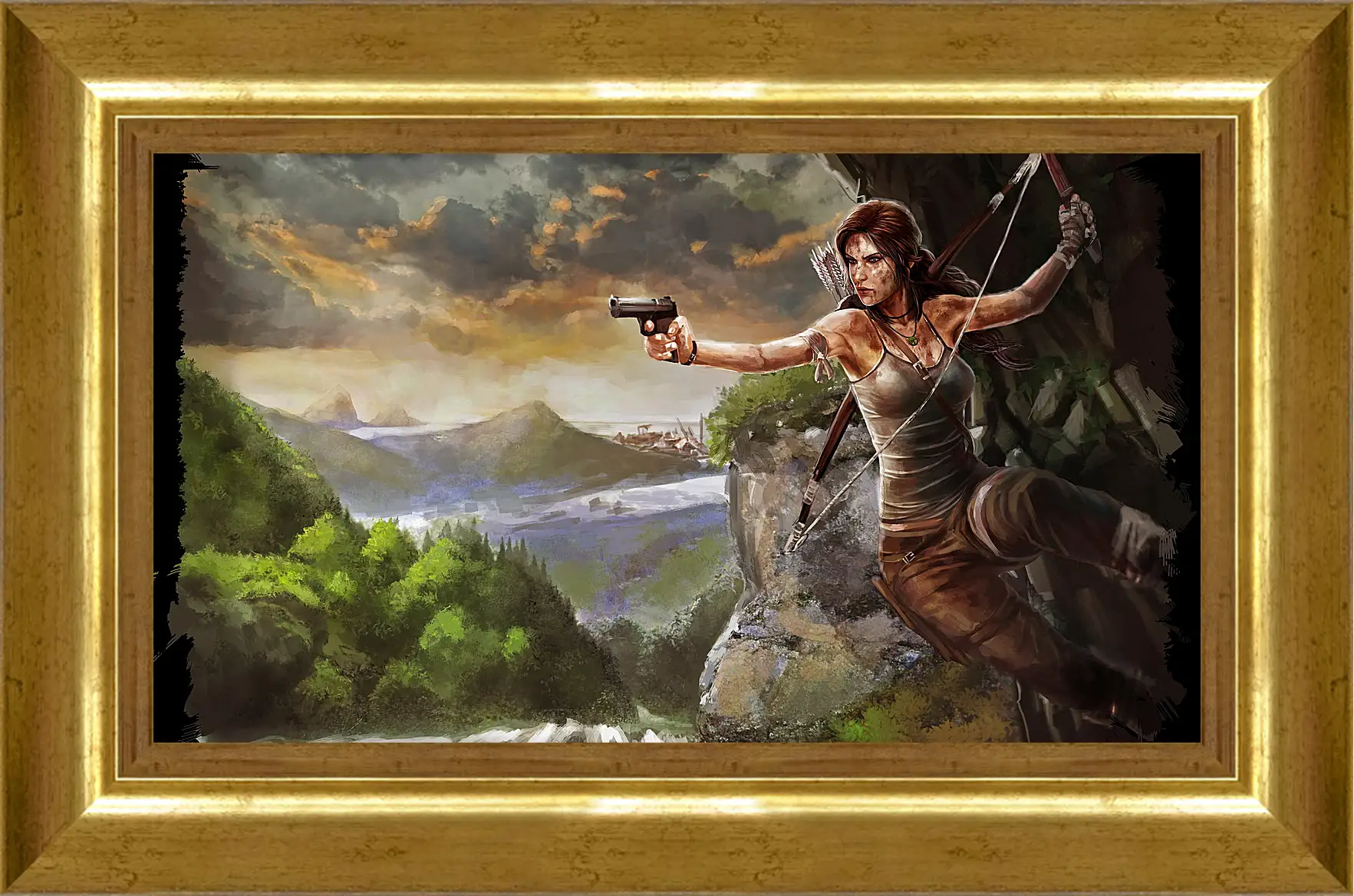 Картина в раме - Tomb Raider