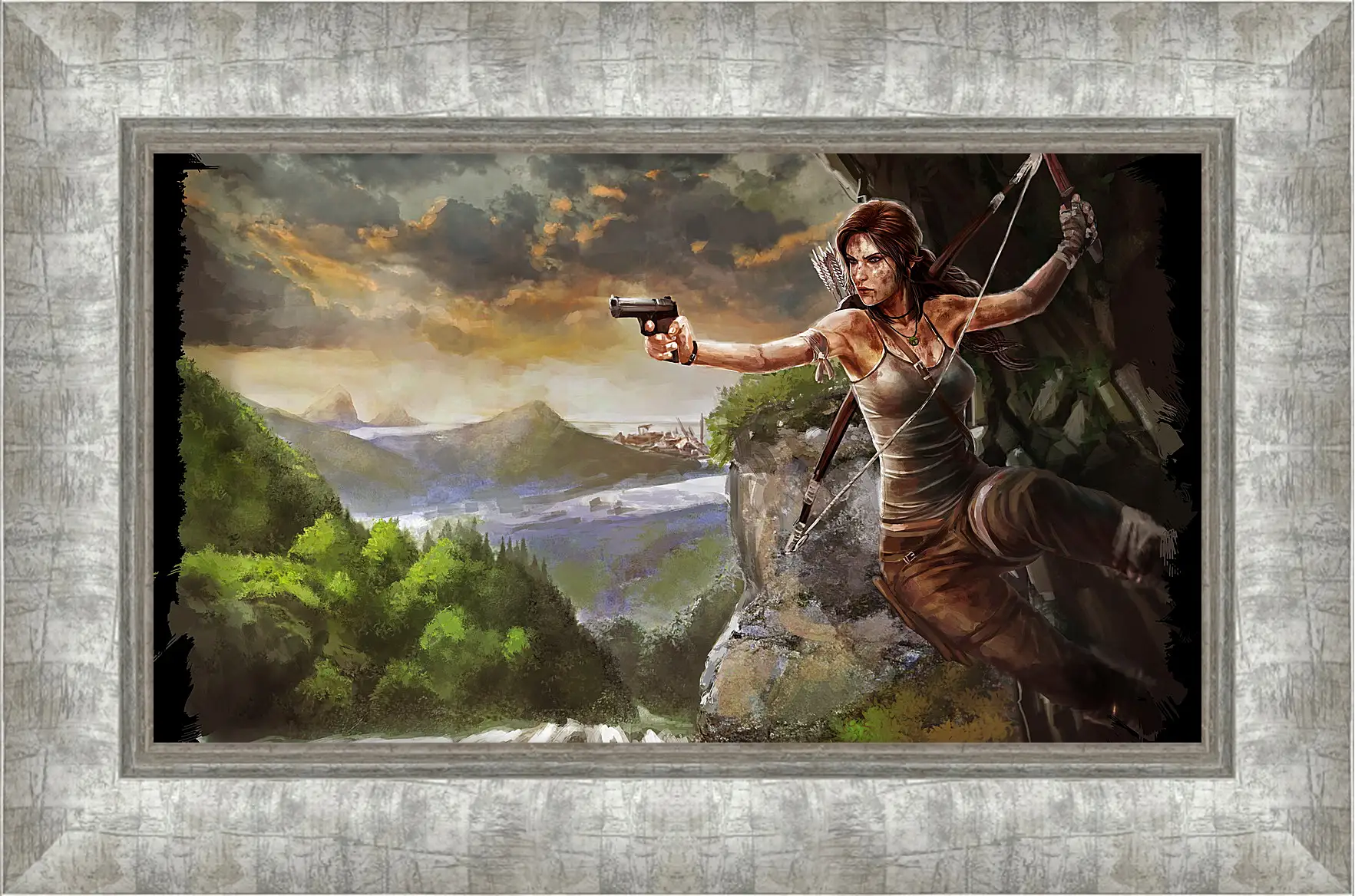 Картина в раме - Tomb Raider