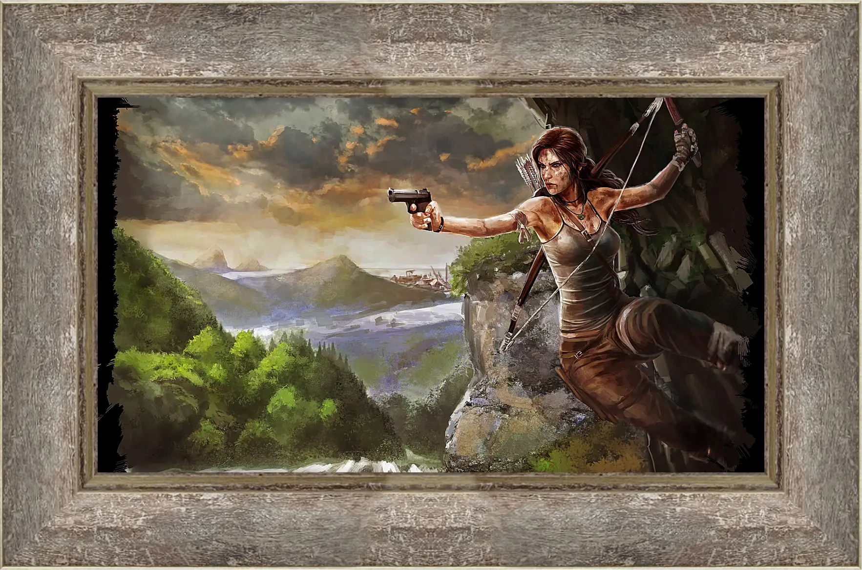 Картина в раме - Tomb Raider