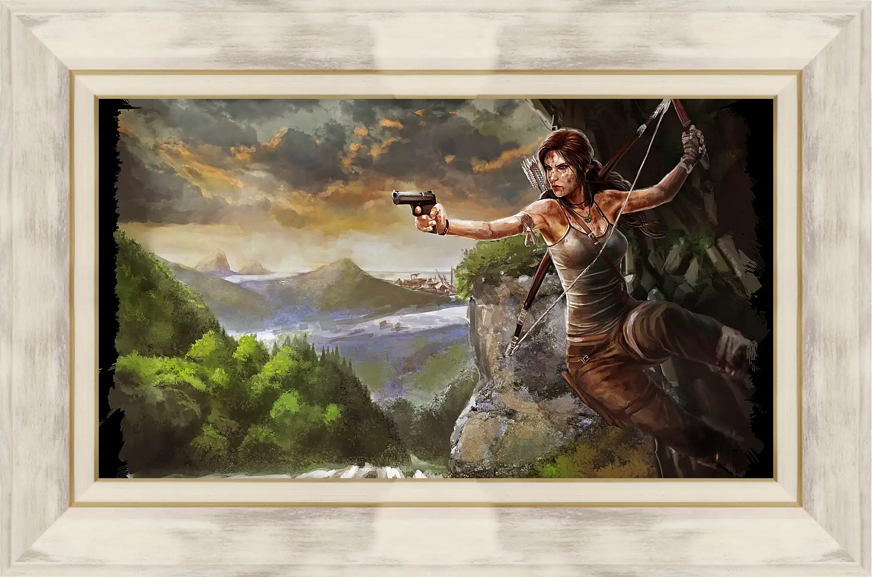 Картина в раме - Tomb Raider