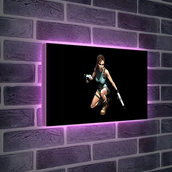Лайтбокс световая панель - Tomb Raider
