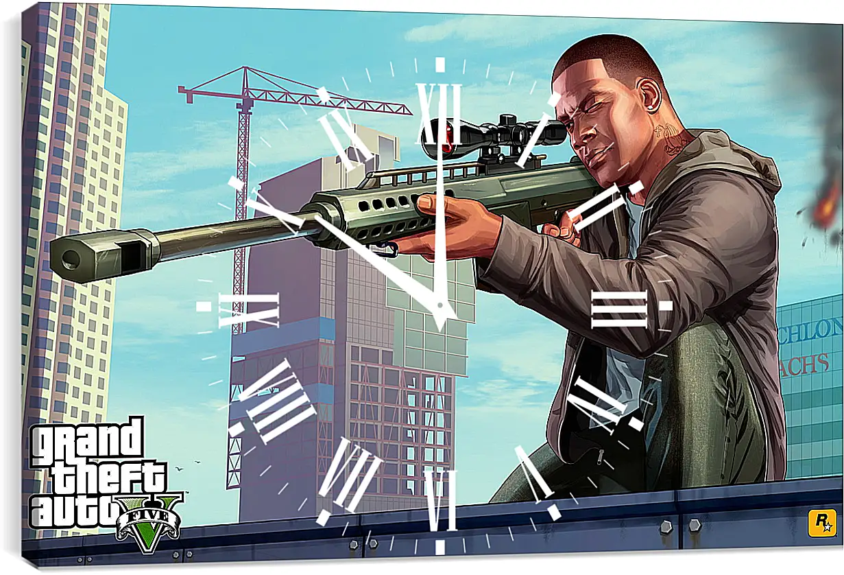 Часы картина - Grand Theft Auto V
