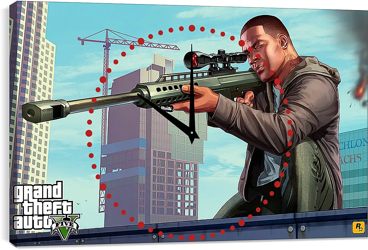 Часы картина - Grand Theft Auto V
