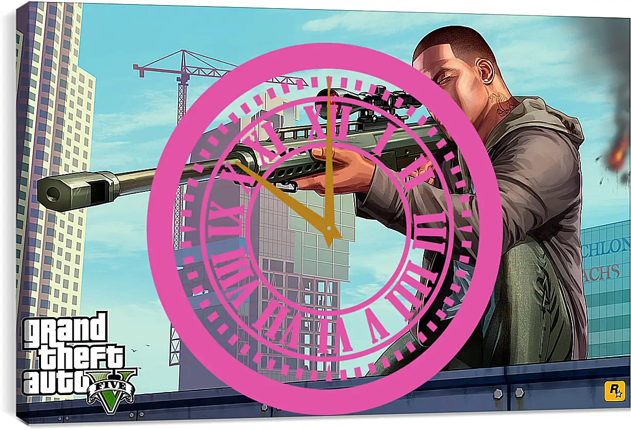 Часы картина - Grand Theft Auto V
