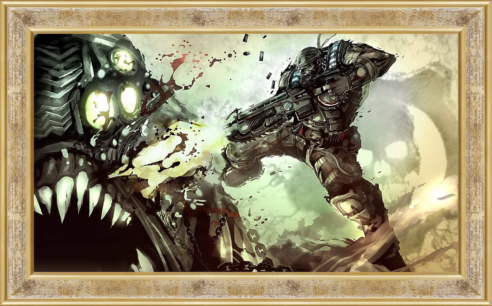 Картина в раме - Gears Of War
