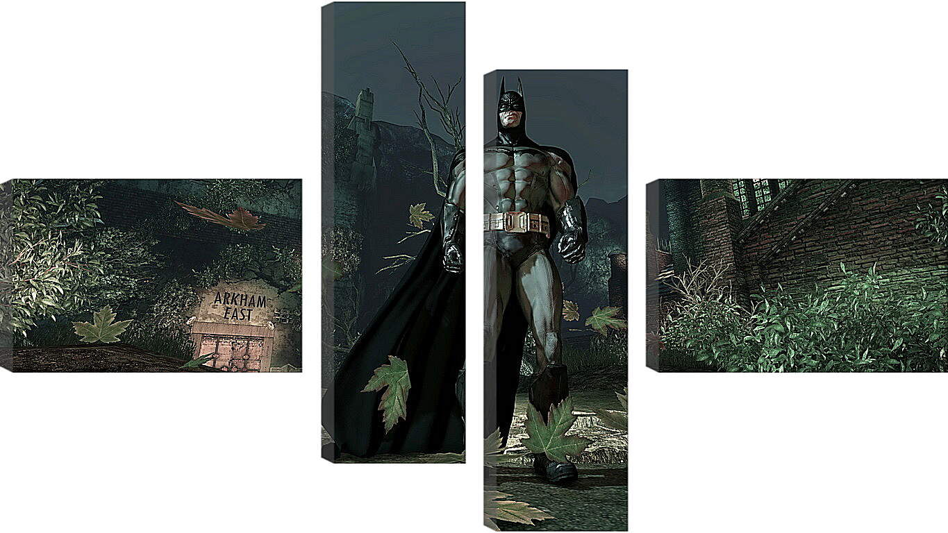Модульная картина - Batman: Arkham Asylum