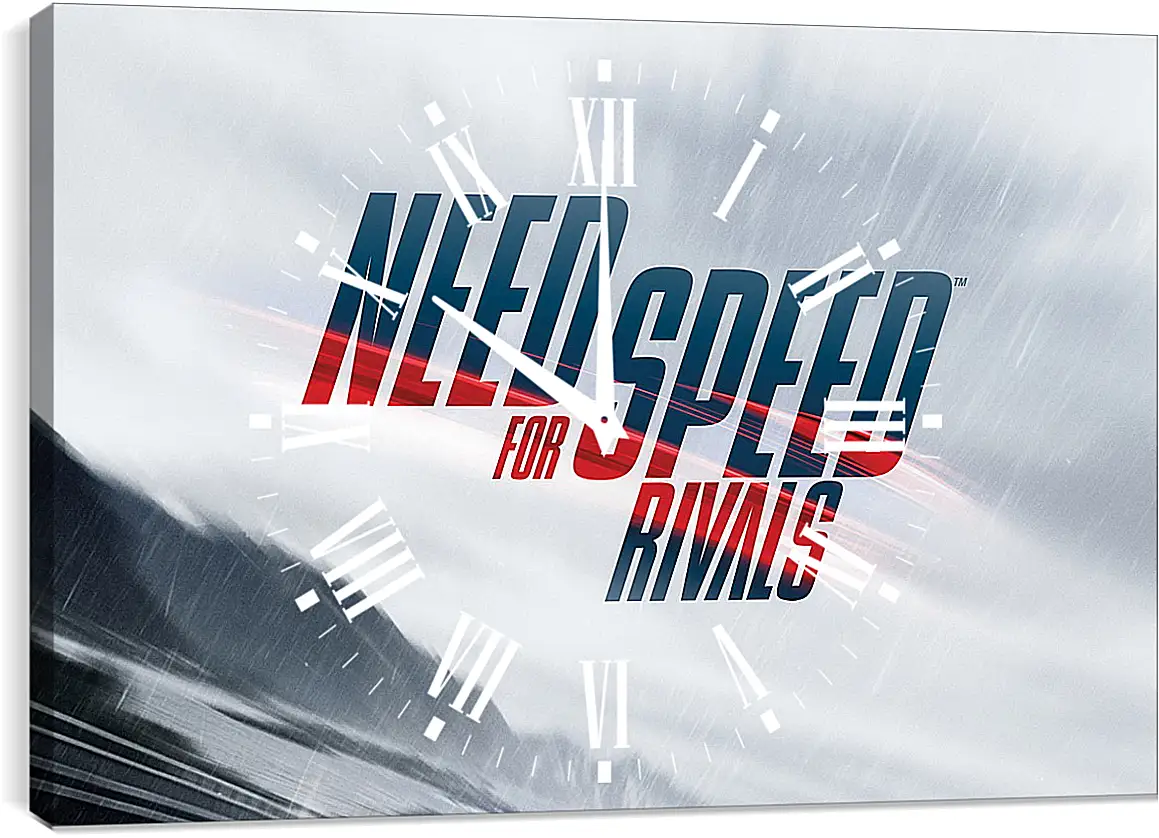 Часы картина - Need For Speed: Rivals
