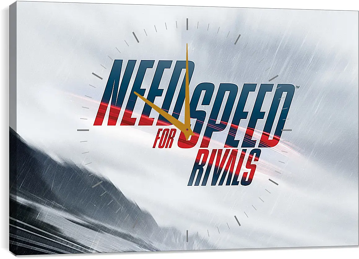 Часы картина - Need For Speed: Rivals
