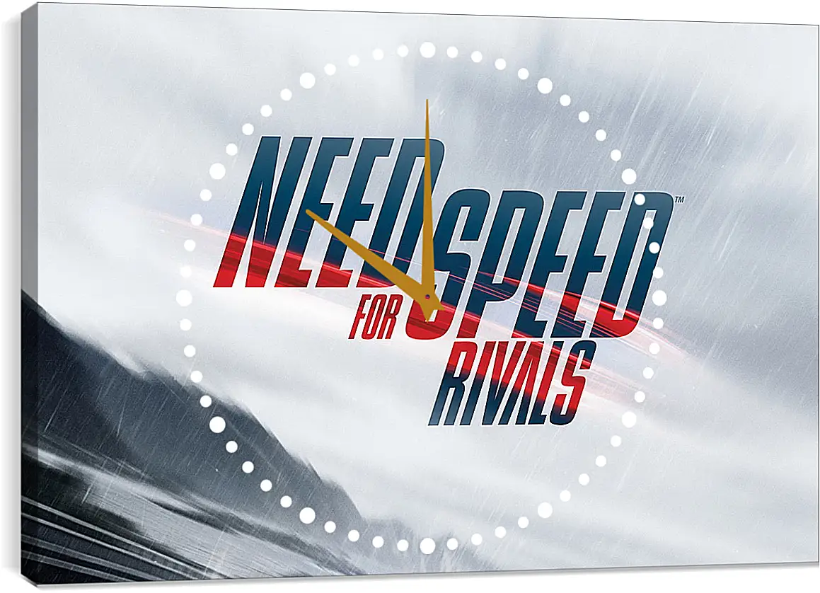 Часы картина - Need For Speed: Rivals
