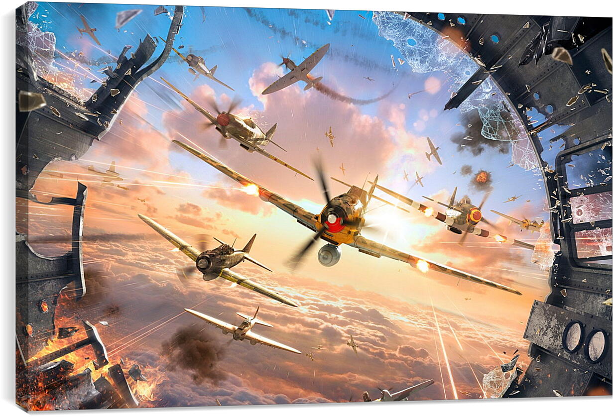 Постер и плакат - World Of Warplanes