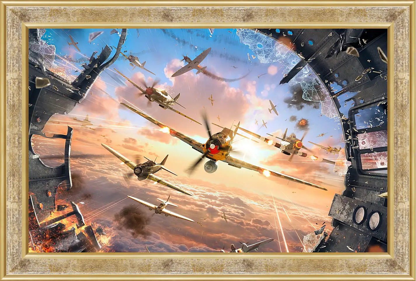 Картина в раме - World Of Warplanes