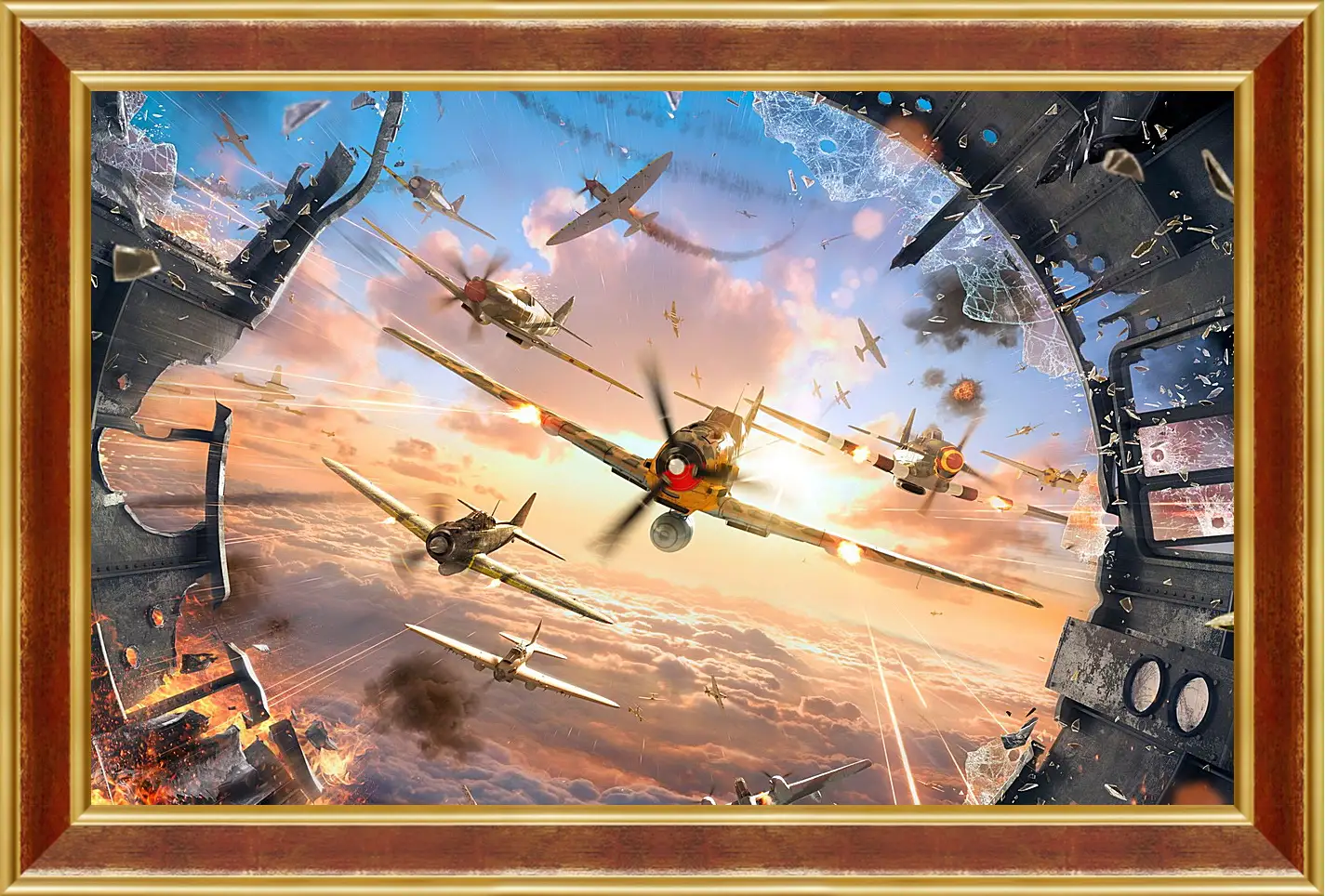 Картина в раме - World Of Warplanes