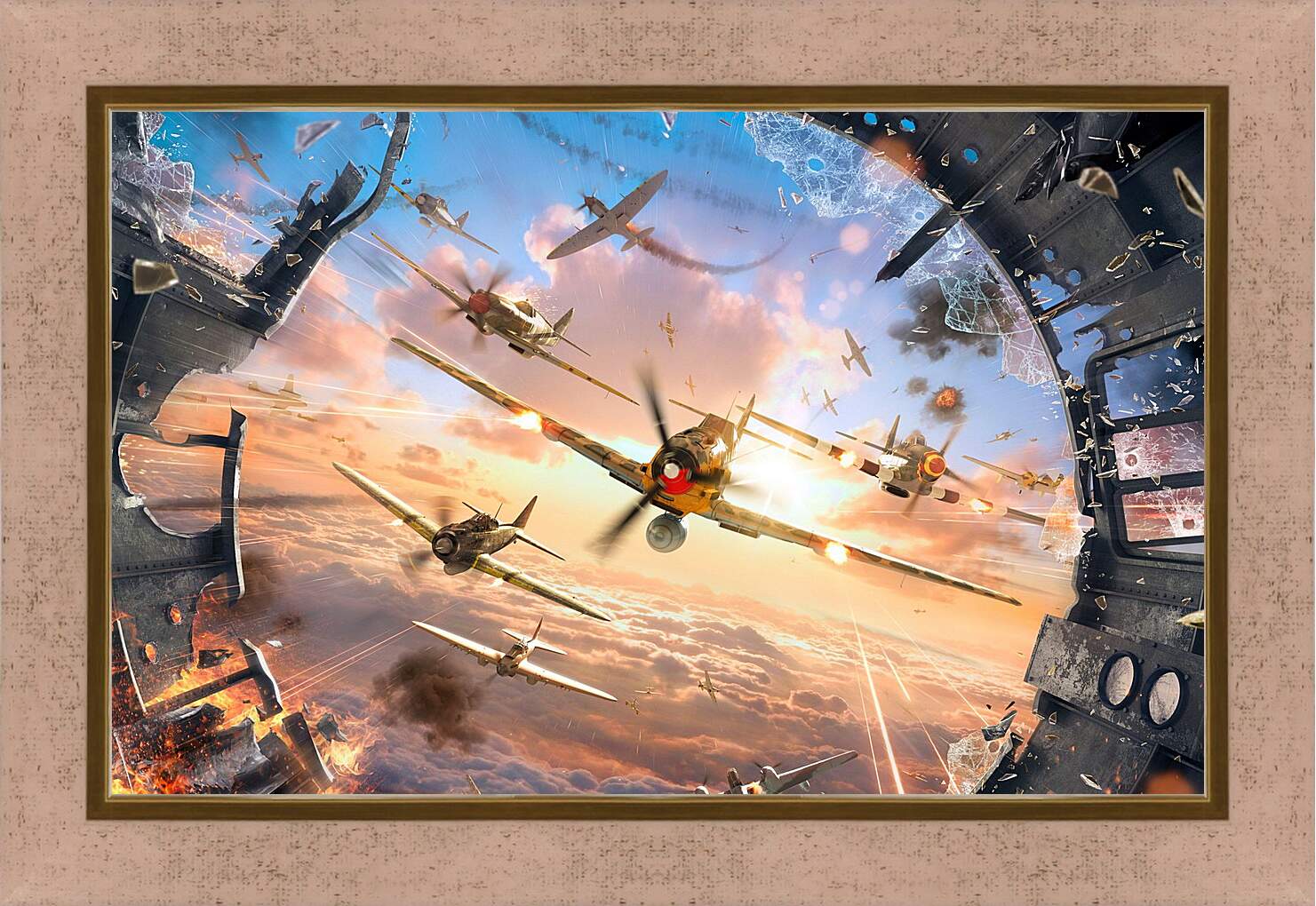 Картина в раме - World Of Warplanes