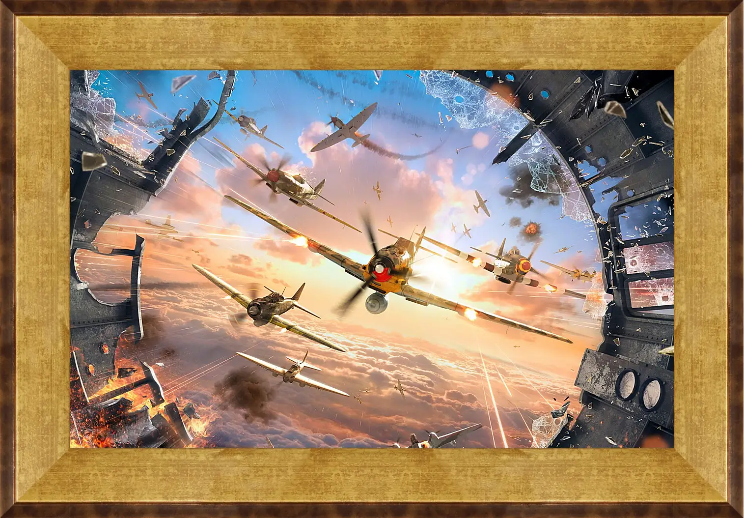 Картина в раме - World Of Warplanes