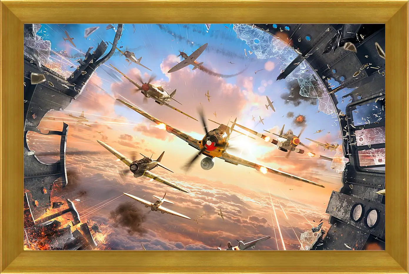 Картина в раме - World Of Warplanes