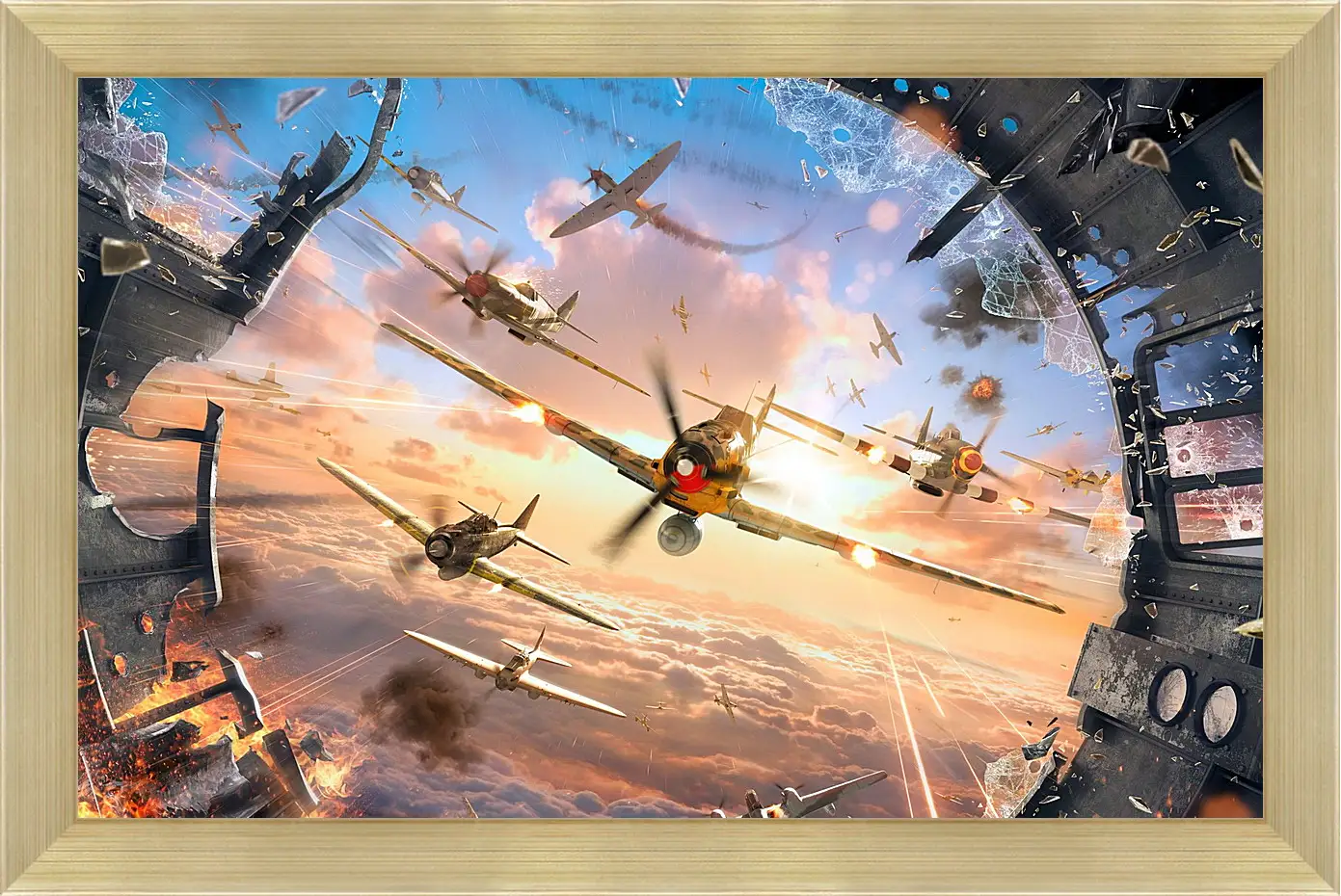 Картина в раме - World Of Warplanes