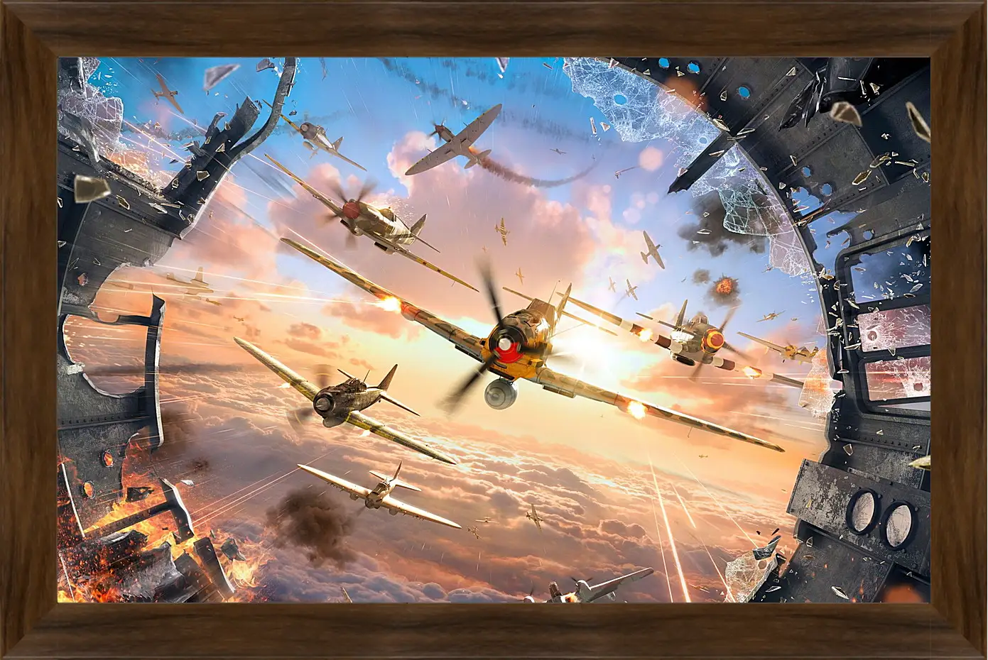 Картина в раме - World Of Warplanes