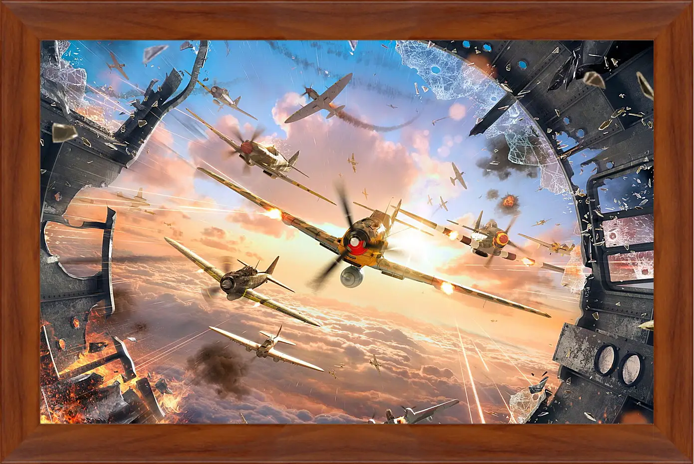 Картина в раме - World Of Warplanes