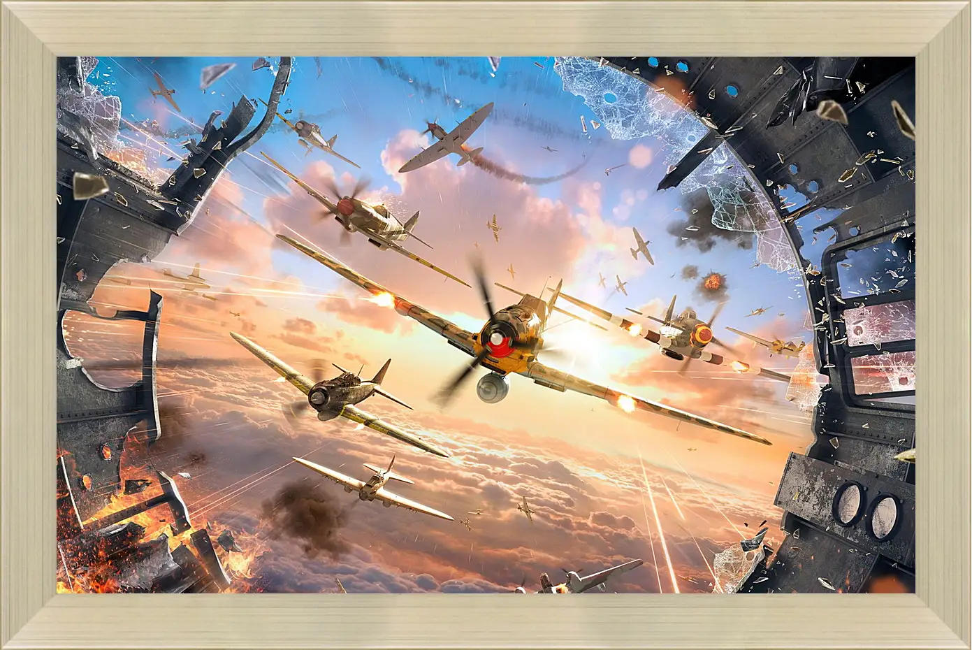 Картина в раме - World Of Warplanes