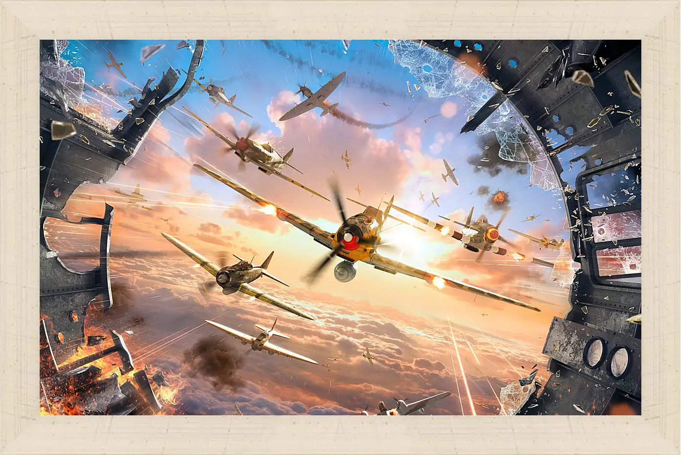 Картина в раме - World Of Warplanes