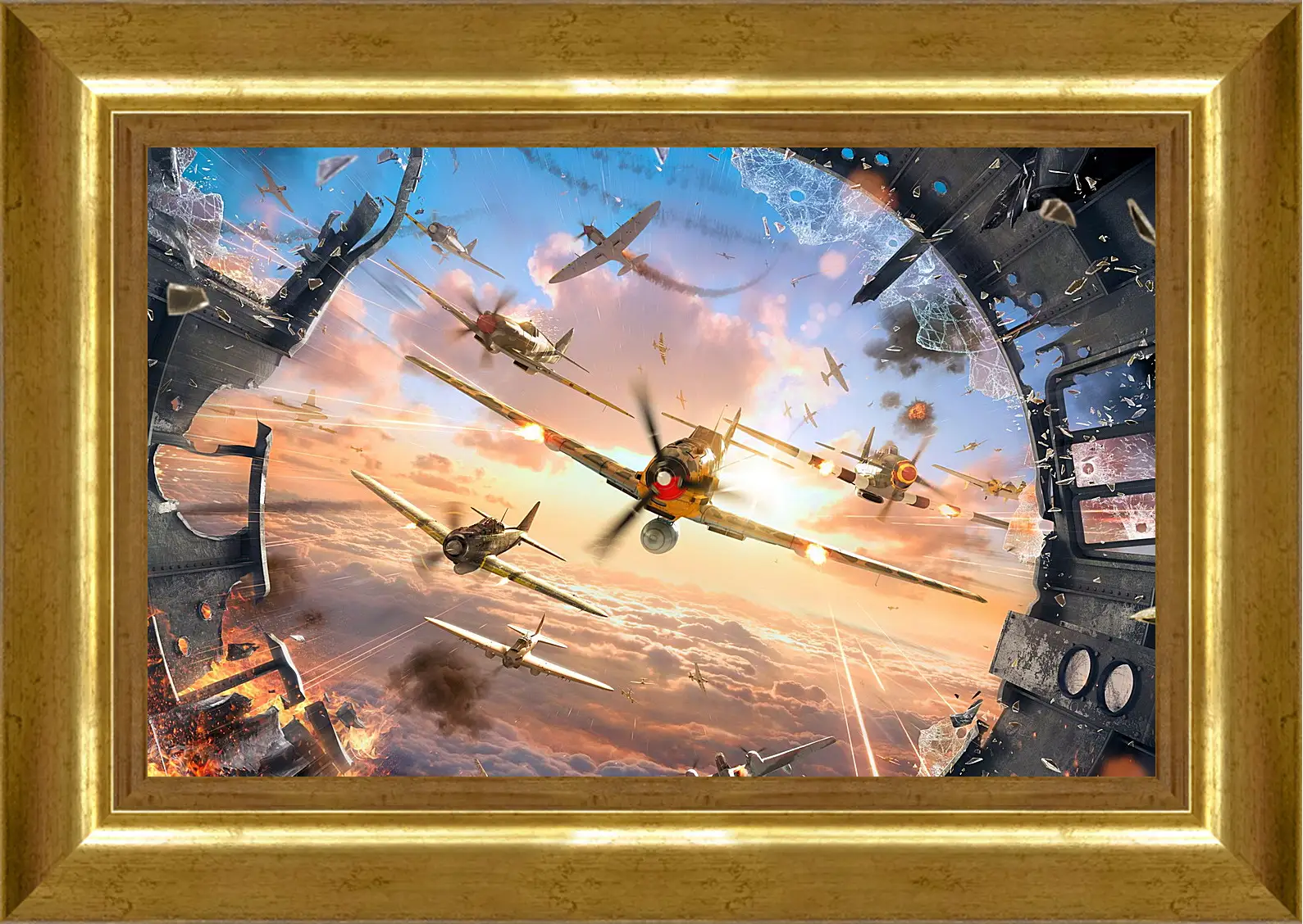 Картина в раме - World Of Warplanes