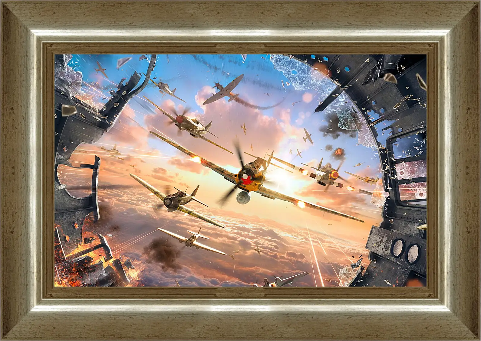 Картина в раме - World Of Warplanes