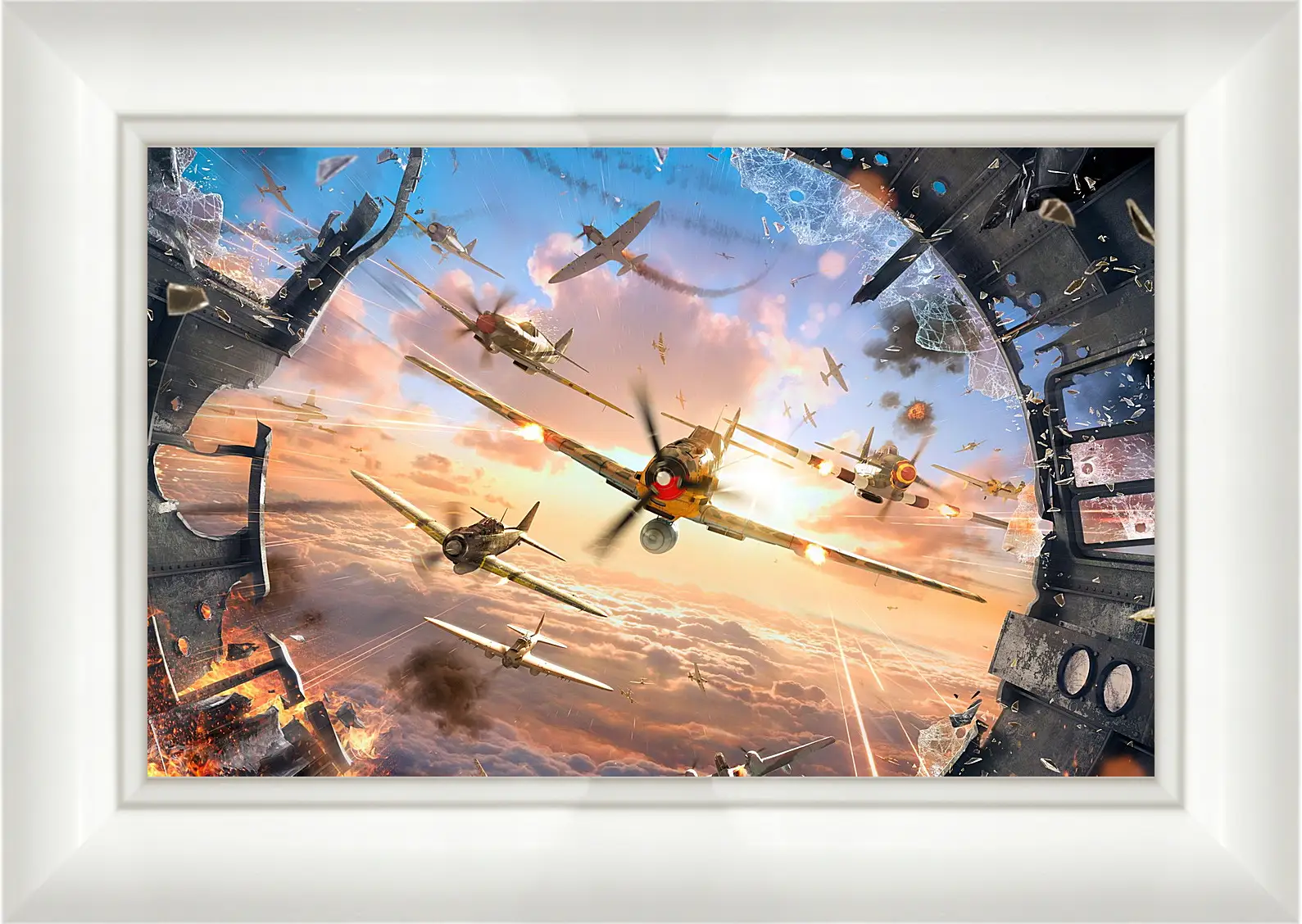 Картина в раме - World Of Warplanes