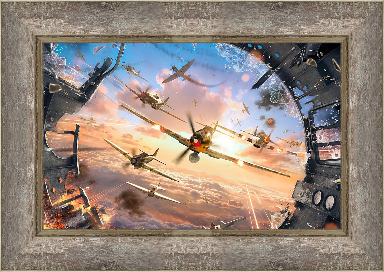 Картина в раме - World Of Warplanes