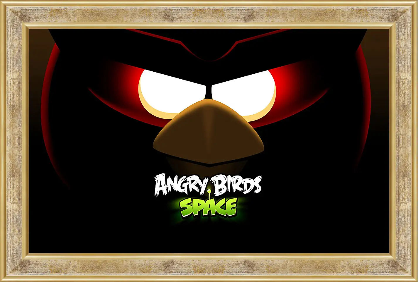 Картина в раме - Angry Birds Space
