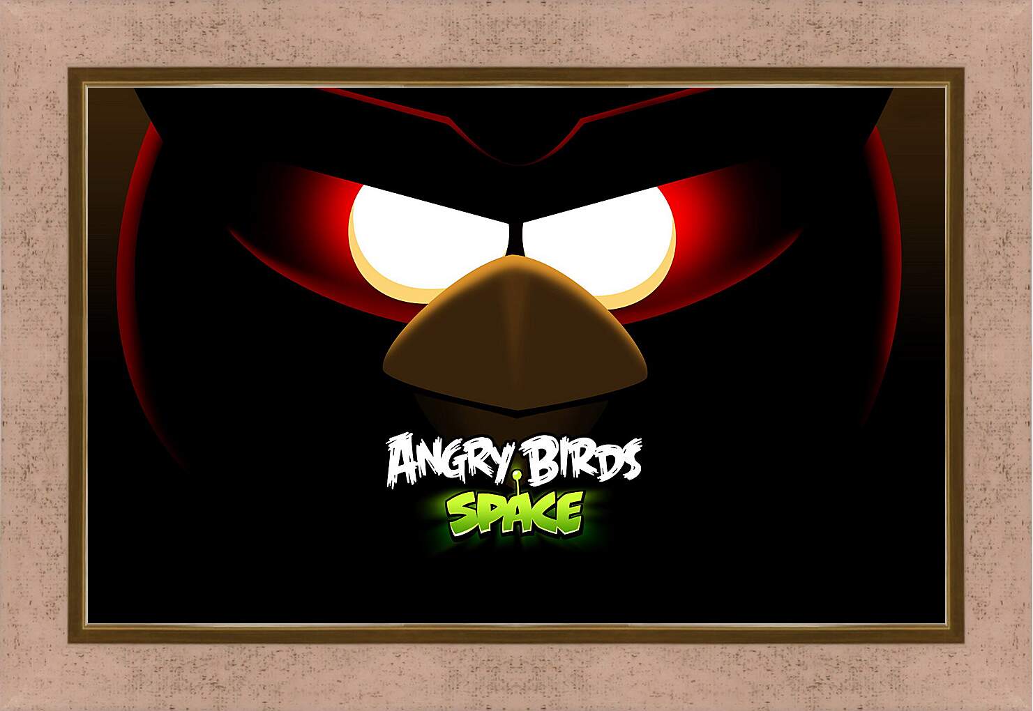 Картина в раме - Angry Birds Space
