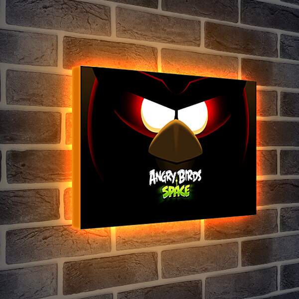 Лайтбокс световая панель - Angry Birds Space
