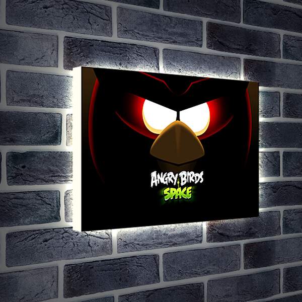 Лайтбокс световая панель - Angry Birds Space
