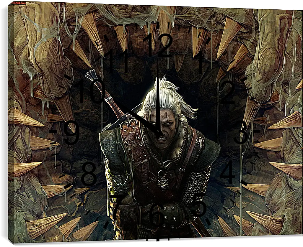 Часы картина - The Witcher 2: Assassins Of Kings