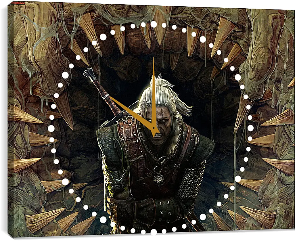 Часы картина - The Witcher 2: Assassins Of Kings