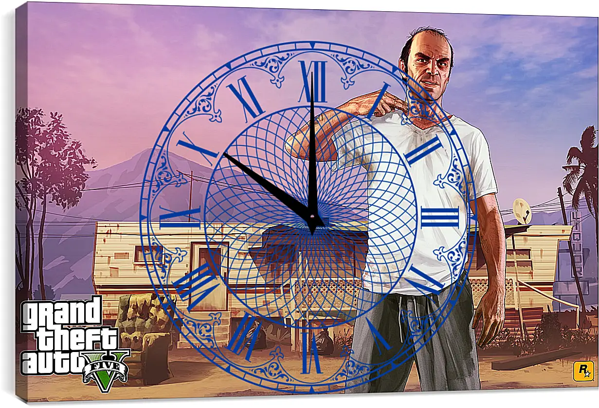 Часы картина - Grand Theft Auto V
