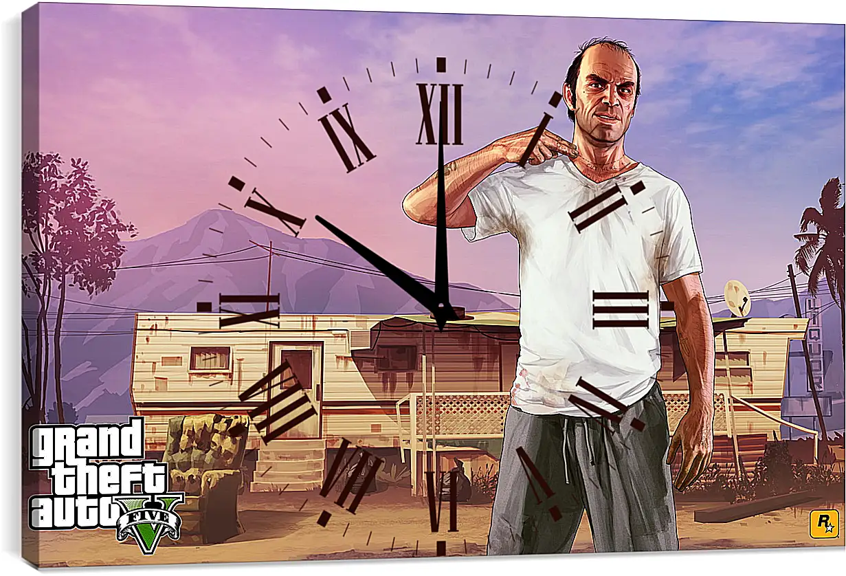 Часы картина - Grand Theft Auto V
