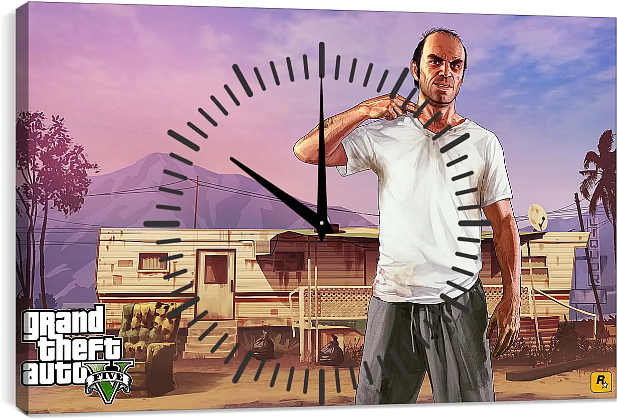 Часы картина - Grand Theft Auto V
